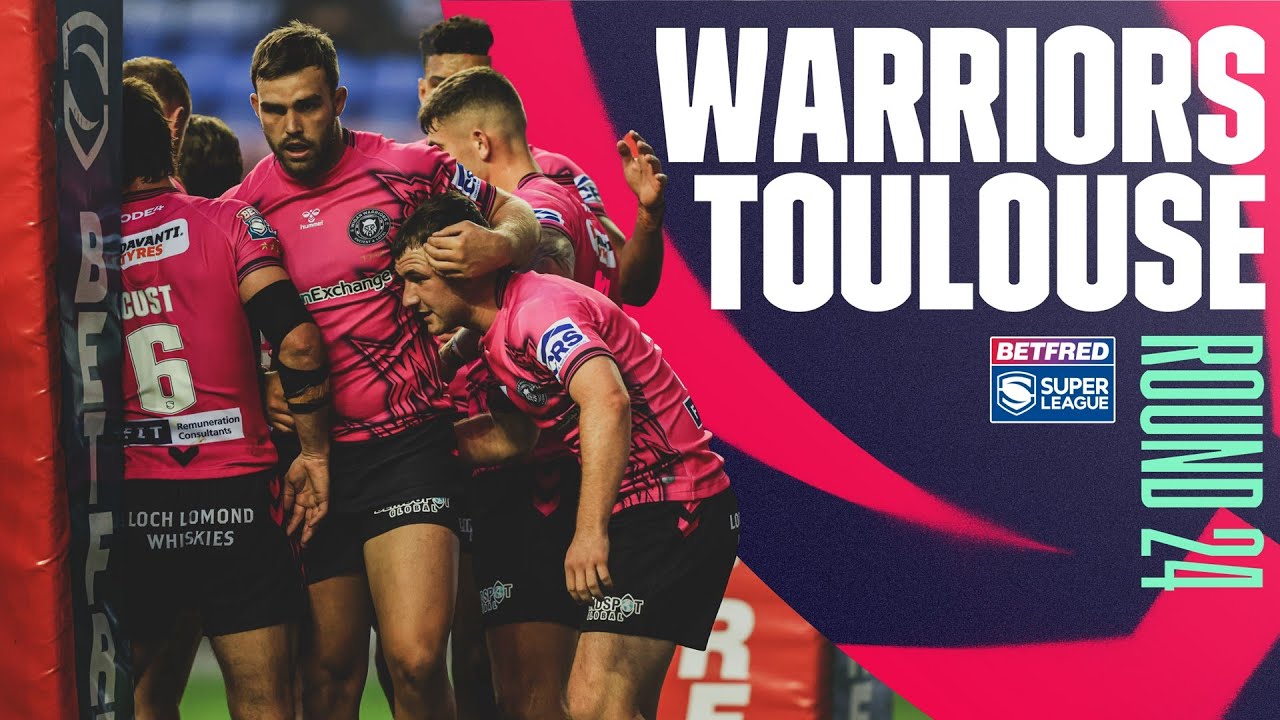 Highlights | Wigan Warriors v Toulouse Olympique, Round 24, 2022 Betfred Super League