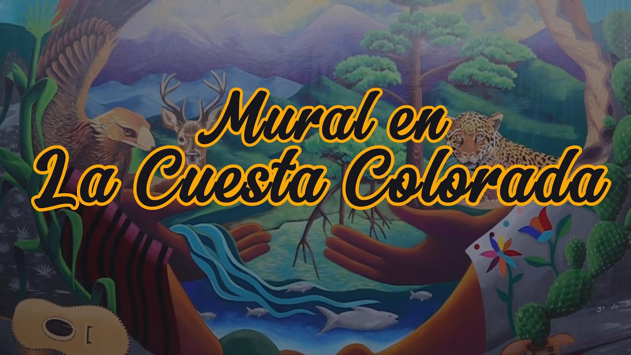 Mural de La cuesta colorada.