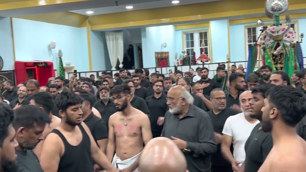 Ghazi Tera bajo rul javay ge-Sajid party &Sada e Sakina-8 Muharam 2022 # Sakina Trust London-part 1