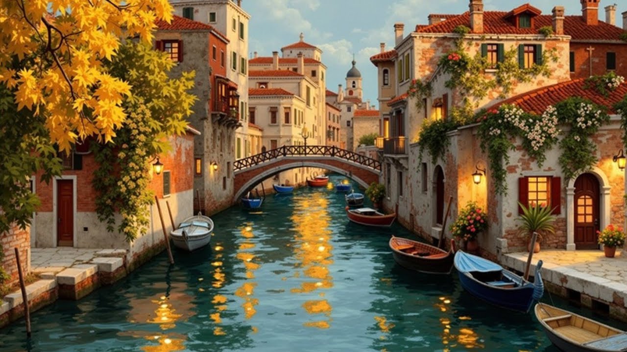 Vibrazioni Italiane & Musica Mediterranea | Путешествие в Венецию | Расслабляющая фоновая музыка 🎶