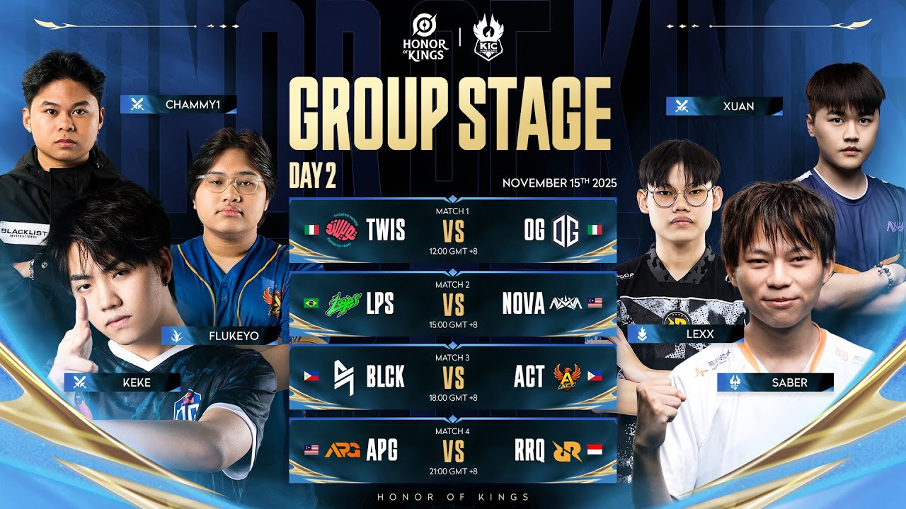 [ES] KIC2025 | D&iacute;a 2 de la fase de grupos