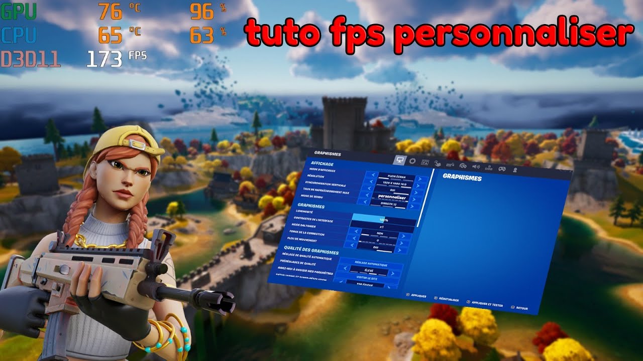 [Tuto] personnaliser ses fps sur fortnite
