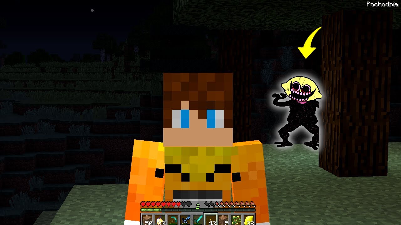 TO COŚ ZA MNĄ CHODZI... w Minecraft! CO TO JEST??