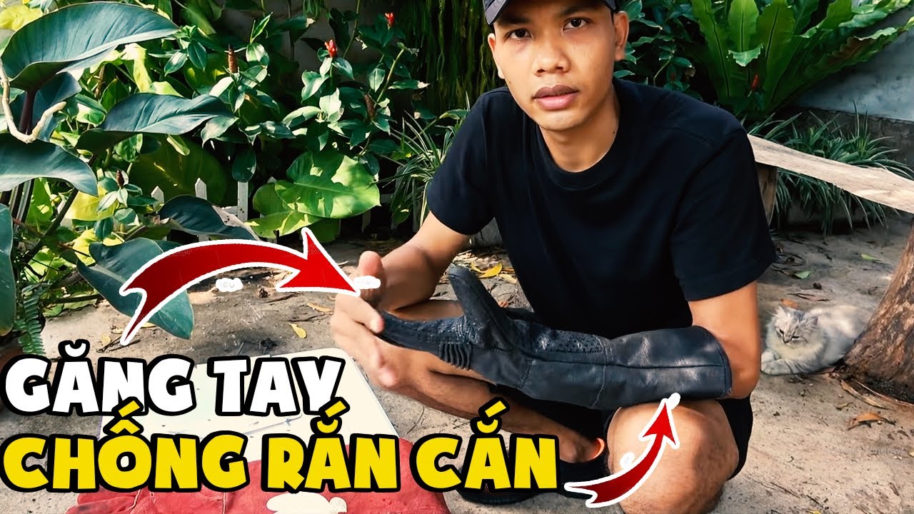 GĂNG TAY CHỐNG RẮN CẮN | TESTING VENOM DEFENDER GLOVES HEXARMOR ON KING COBRA