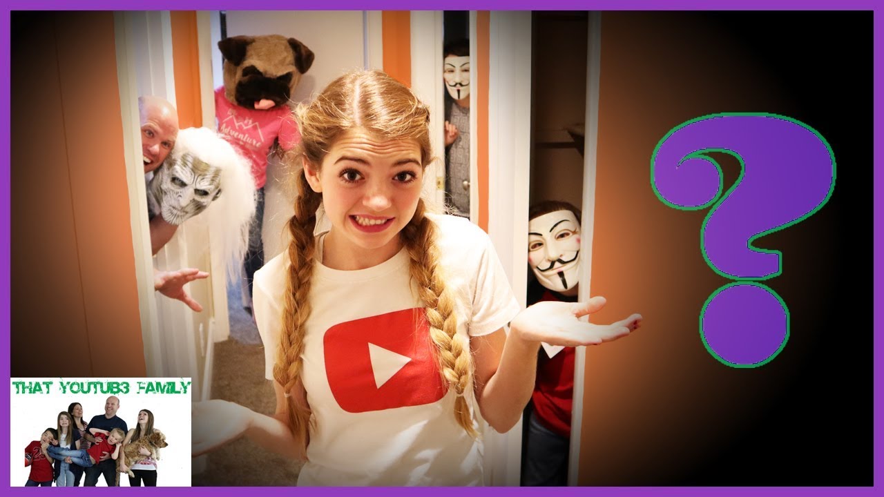 Spooky Don't Choose The Wrong Door Halloween Tag / That YouTub3 Family I Family Channel