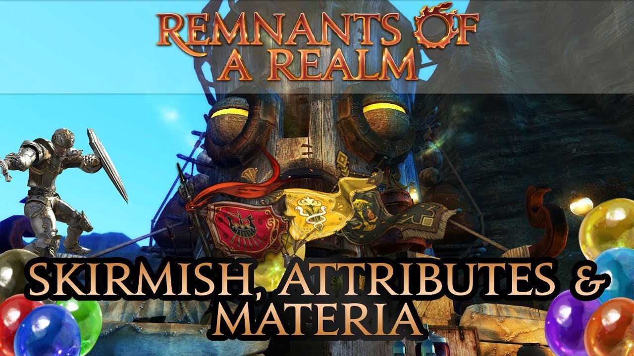 [FFXIV] 1.0's Skirmish, Attributes & Materia System | RoaR