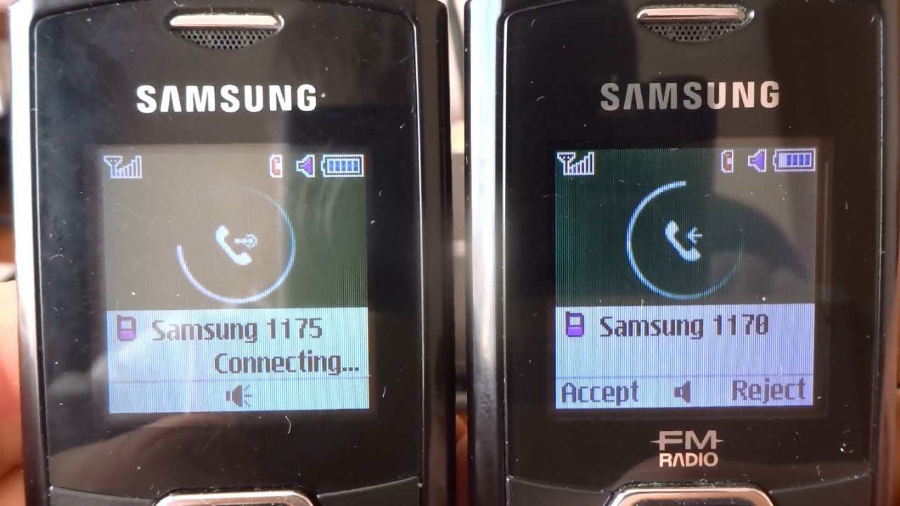 Incoming call & Outgoing call at the Same Time Samsung 1170 +1175T
