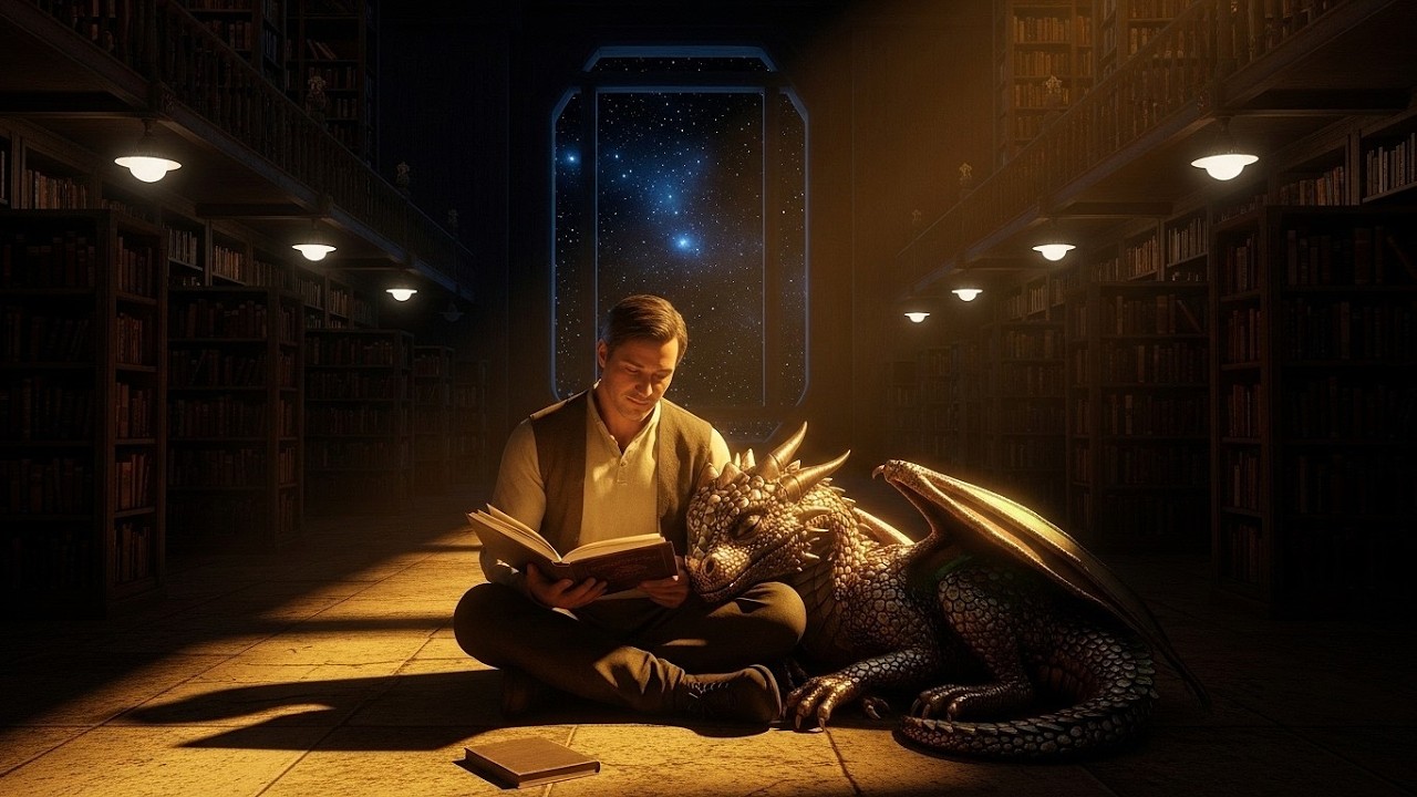 Human Librarian Read Bedtime Stories to a Lost Dragon Hatchling—What Happened Next Was Heart-Warming