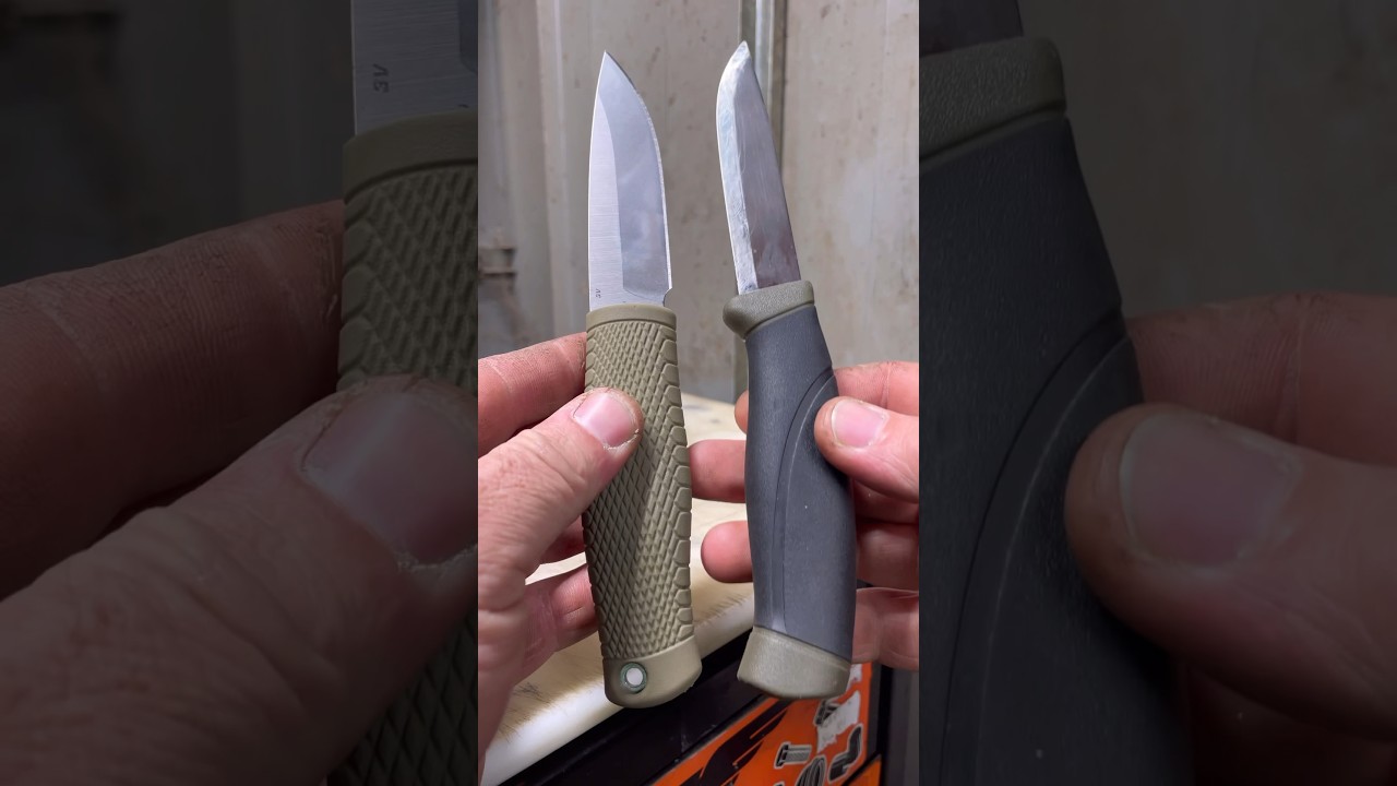 Benchmade Puukko против Mora Companion. ПОЧЕМУ ЛЮДИ #шорты #morakniv #benchmade #knife #bushcraft...