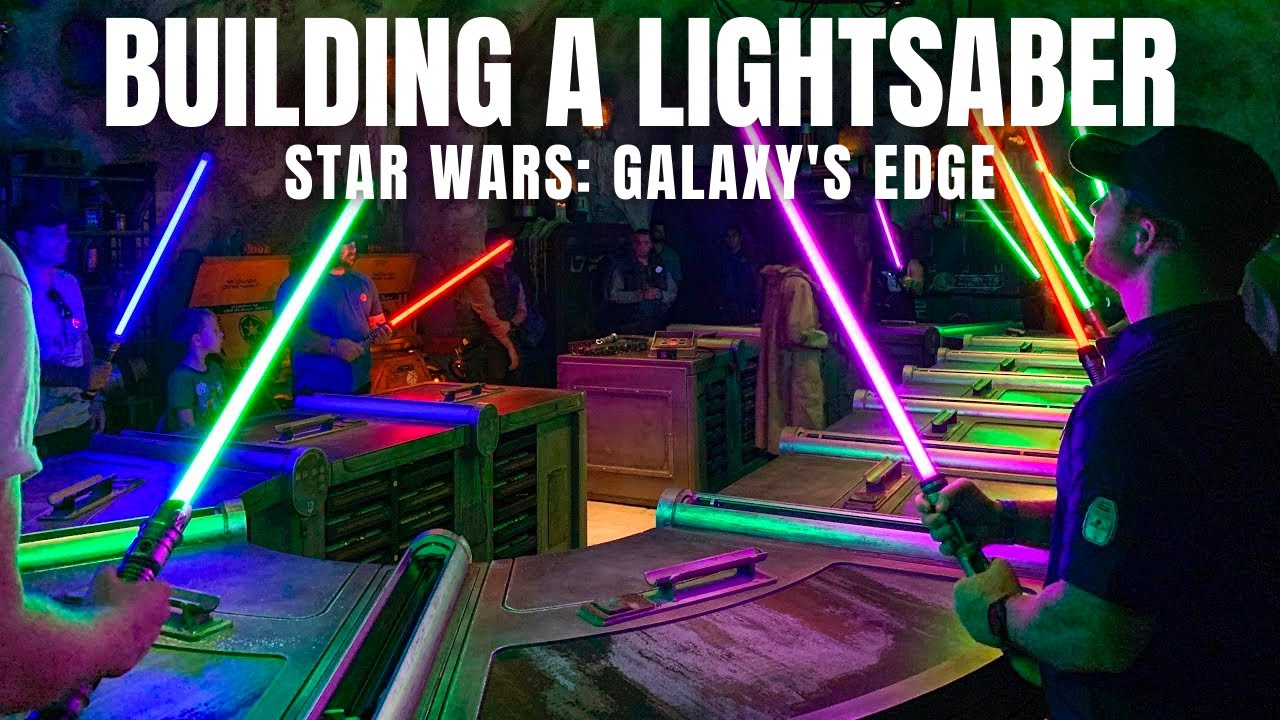 Building a Lightsaber at Walt Disney World - Savi’s Workshop Full Experience