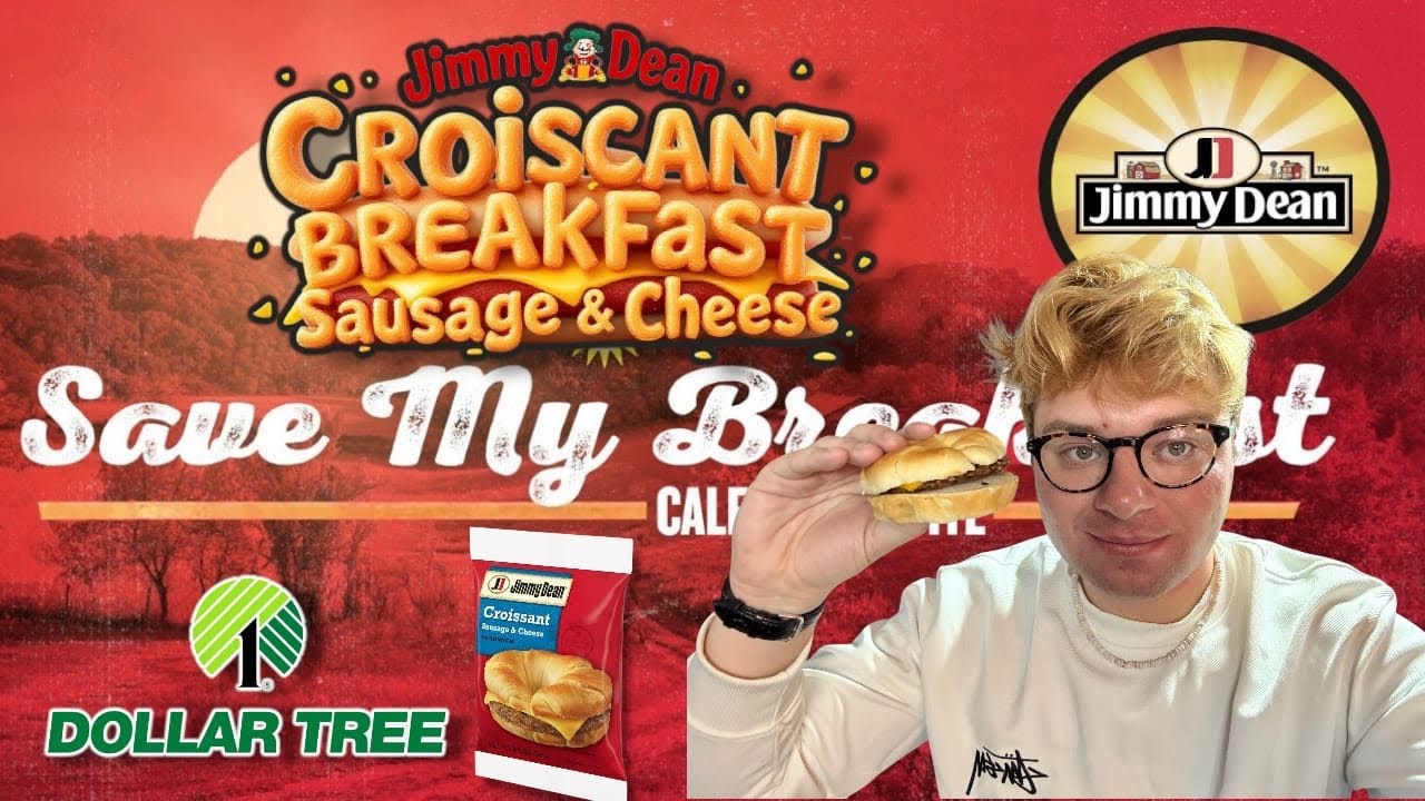 Круассан-сэндвичи Jimmy Dean на завтрак с колбасой и сыром