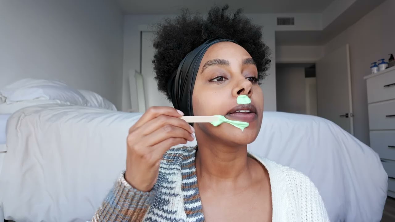 Waxing my lip at home, no more salon visits