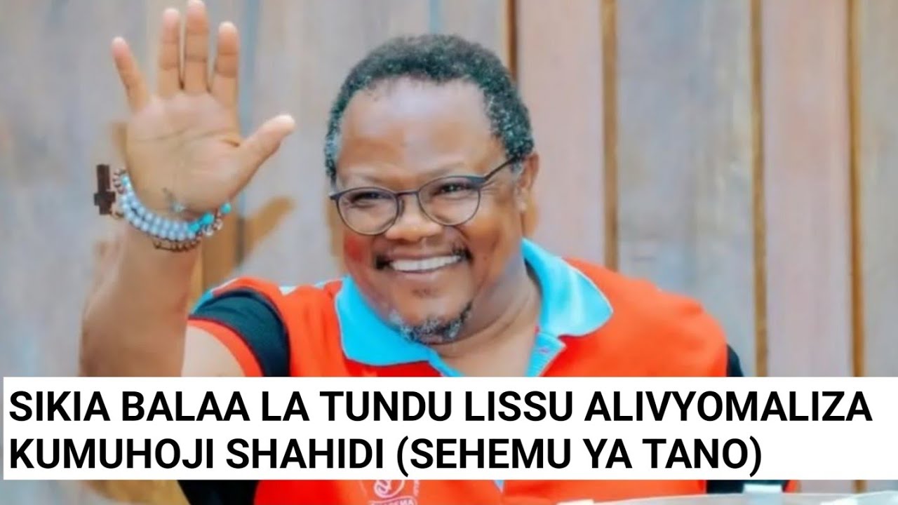 (SEHEMU YA TANO) SIKIA KINACHOENDELEA KESI YA TUNDU LISSU MAHAKAMA