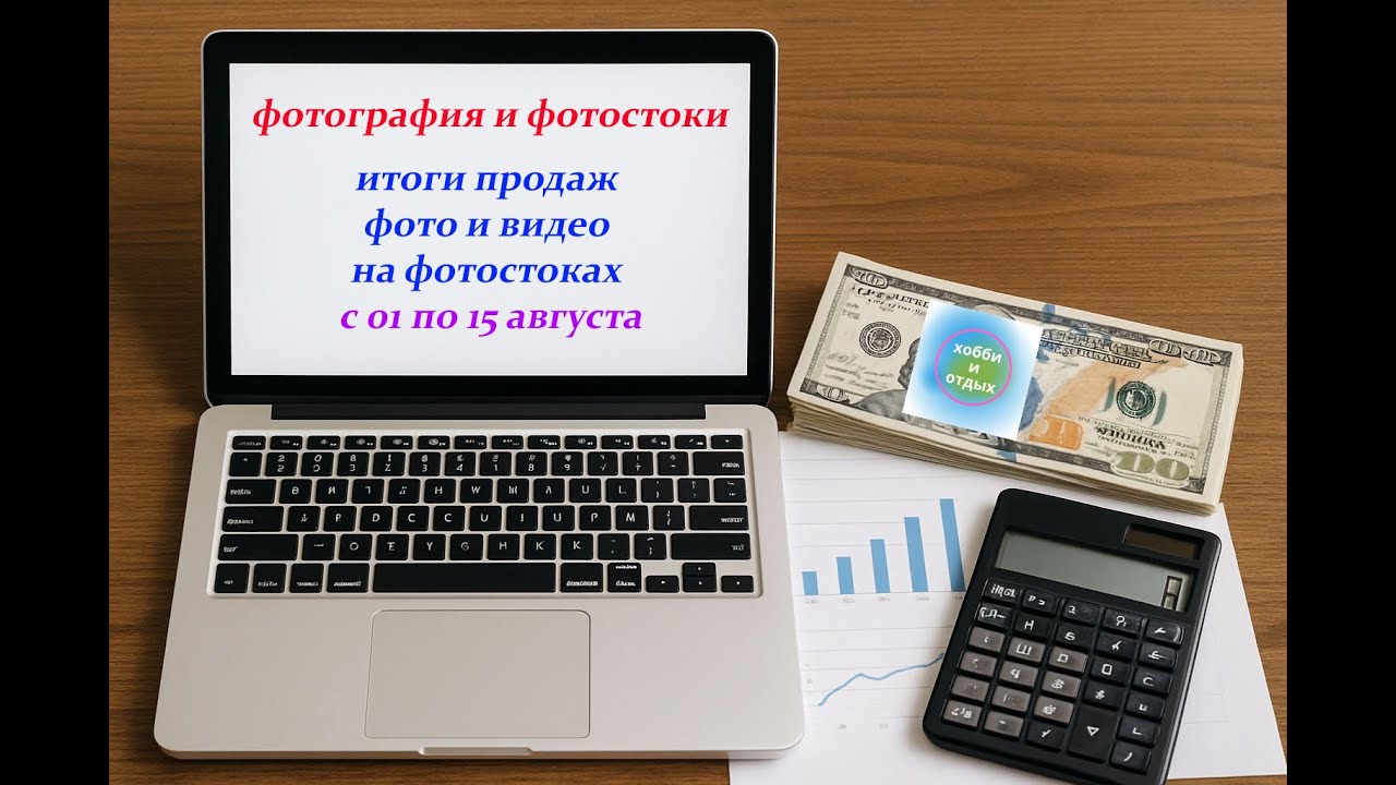 Фотография и фотостоки. Мои продажи фото и видео на фотостоках. Итоги за 1по 15 августа 2025 года.