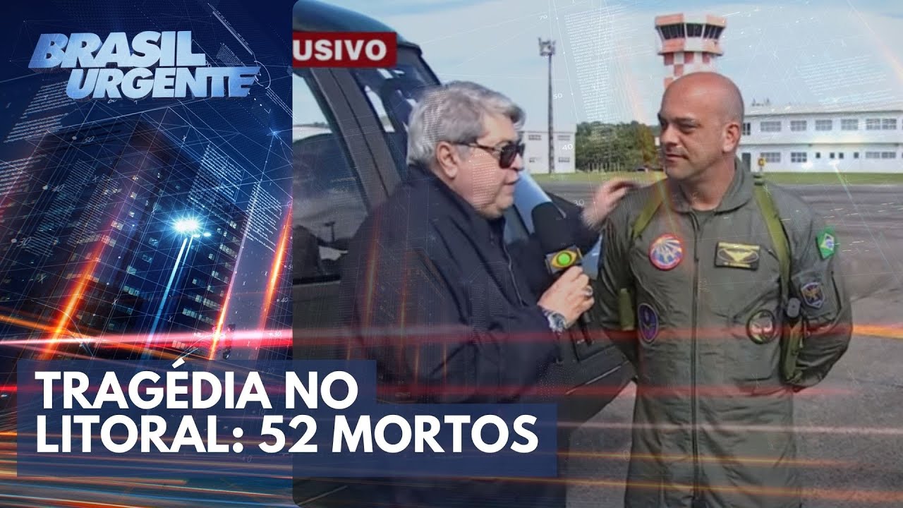 Datena sobrevoa com o Ex&eacute;rcito as &aacute;reas atingidas pelas chuvas em SP