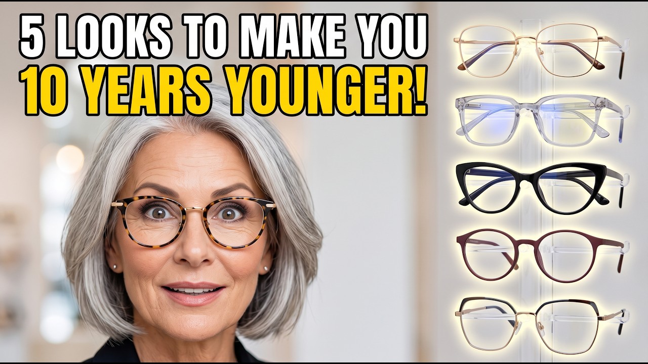 5 Reading Glasses That Make Women Over 60 Look 10 Years Younger