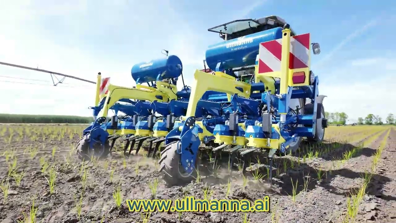 Organic Farming - AI Cultivator in action - 90% savings!