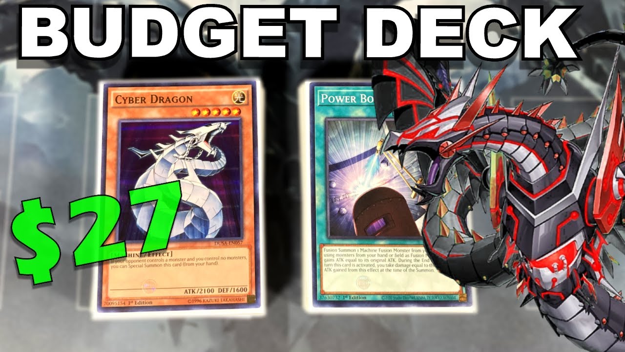 Ультрабюджетная колода Cyber ​​Dragon Tech Yugioh
