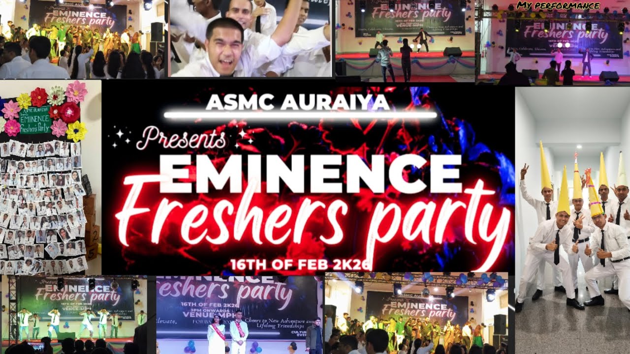 FRESHERS PARTY AT ASMC AUARIYA🎇🎆 Batch -2025 ll #mbbs #party #explore #vlog #enjoy 