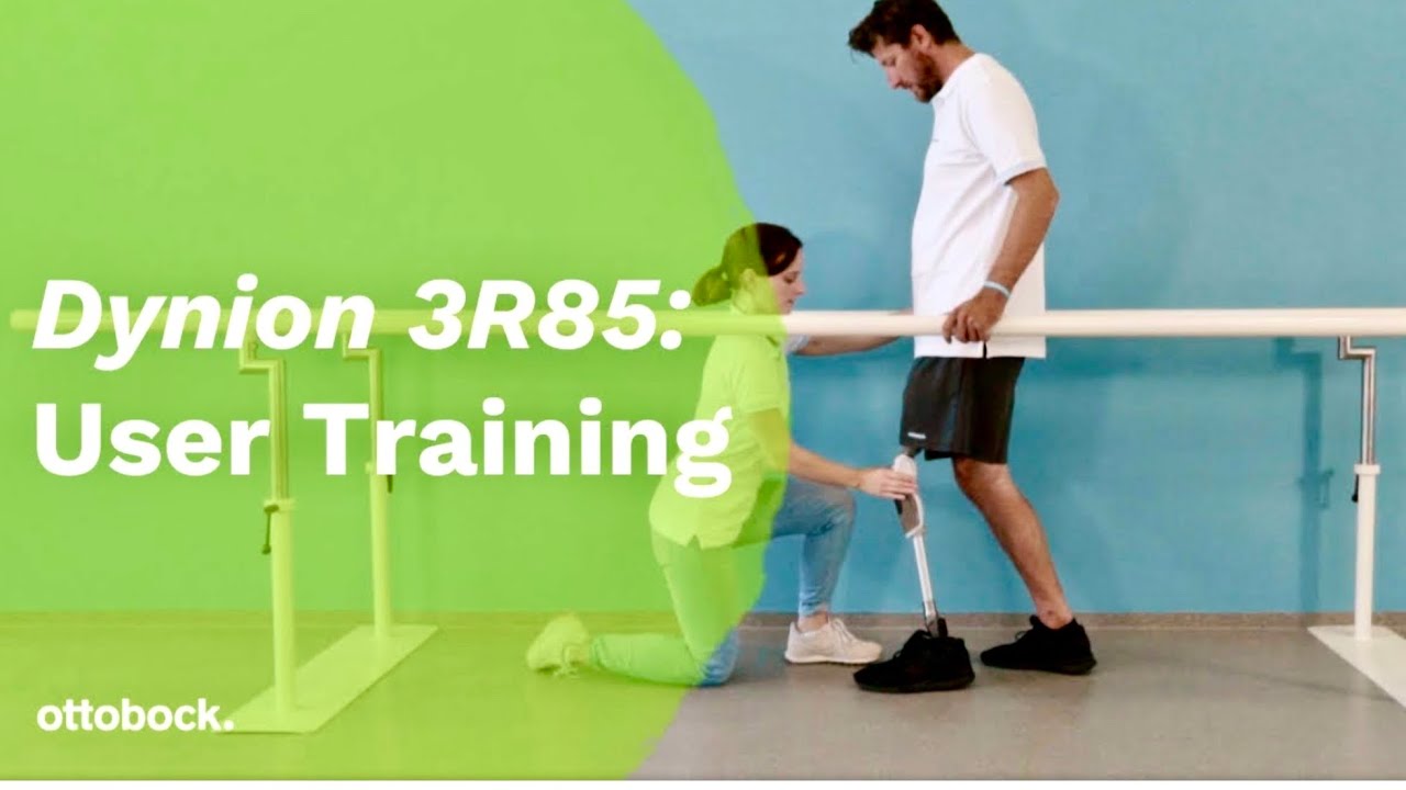Gait training with Dynion knee joint/Dynion 3R85 - User Gait Training | Ottobock
