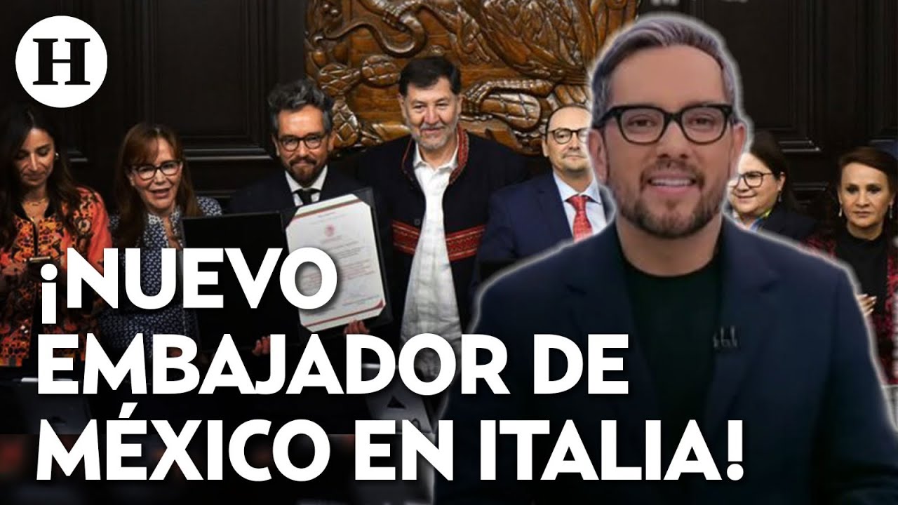 ¡Critican nombramiento! Genaro Lozano toma protesta como embajador de México en Italia