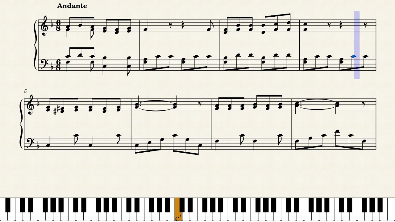 모짜르트 자장가 | Mozart Wiegenlied K.350