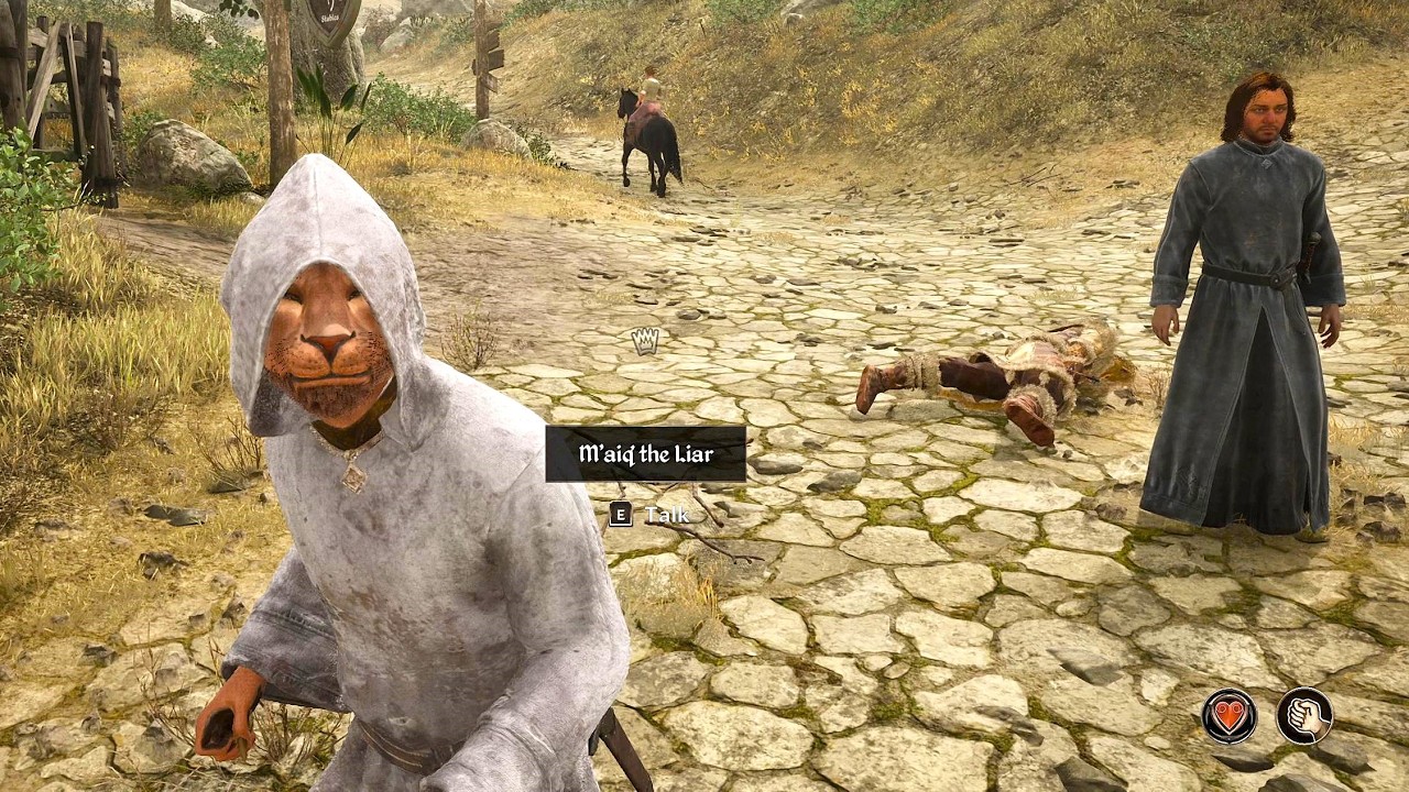 M'aiq has no time to talk in Oblivion Remastered