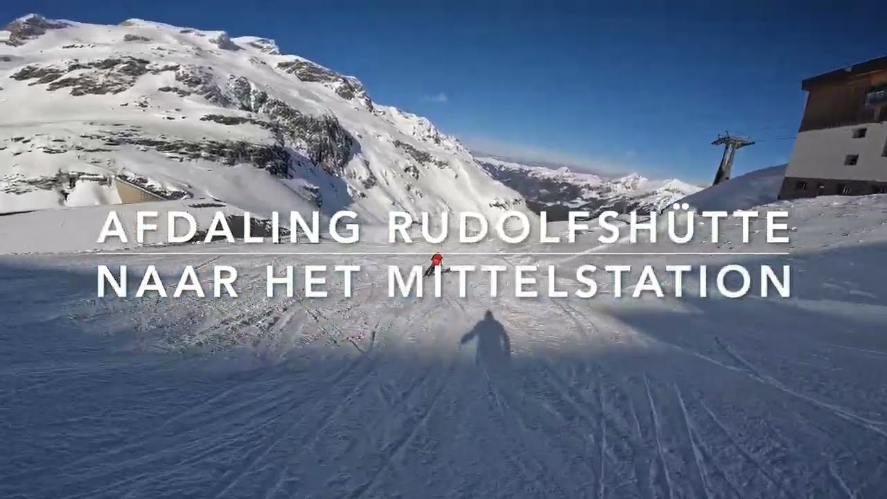 Afdaling Rudolfshütte naar Mittelstation 3 februari 2024