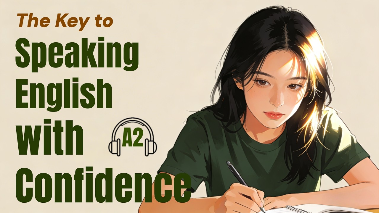 The Key to Speaking English with Confidence ! | English Listening Practice | English Podcast