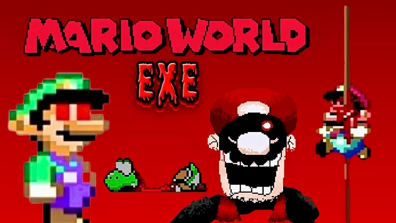 Super Mario World EXE Creepypasta Ports Comparison