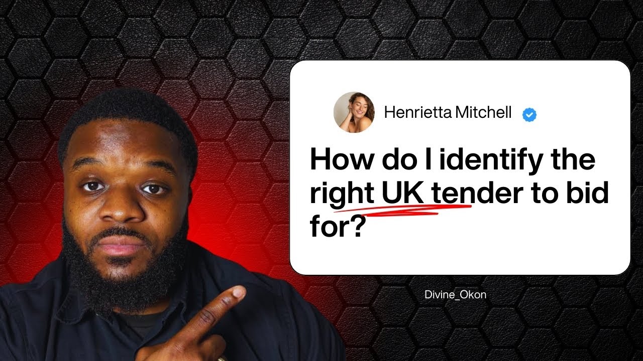 How to Identify the Right UK Tender for Your Business (Win More Contracts!)