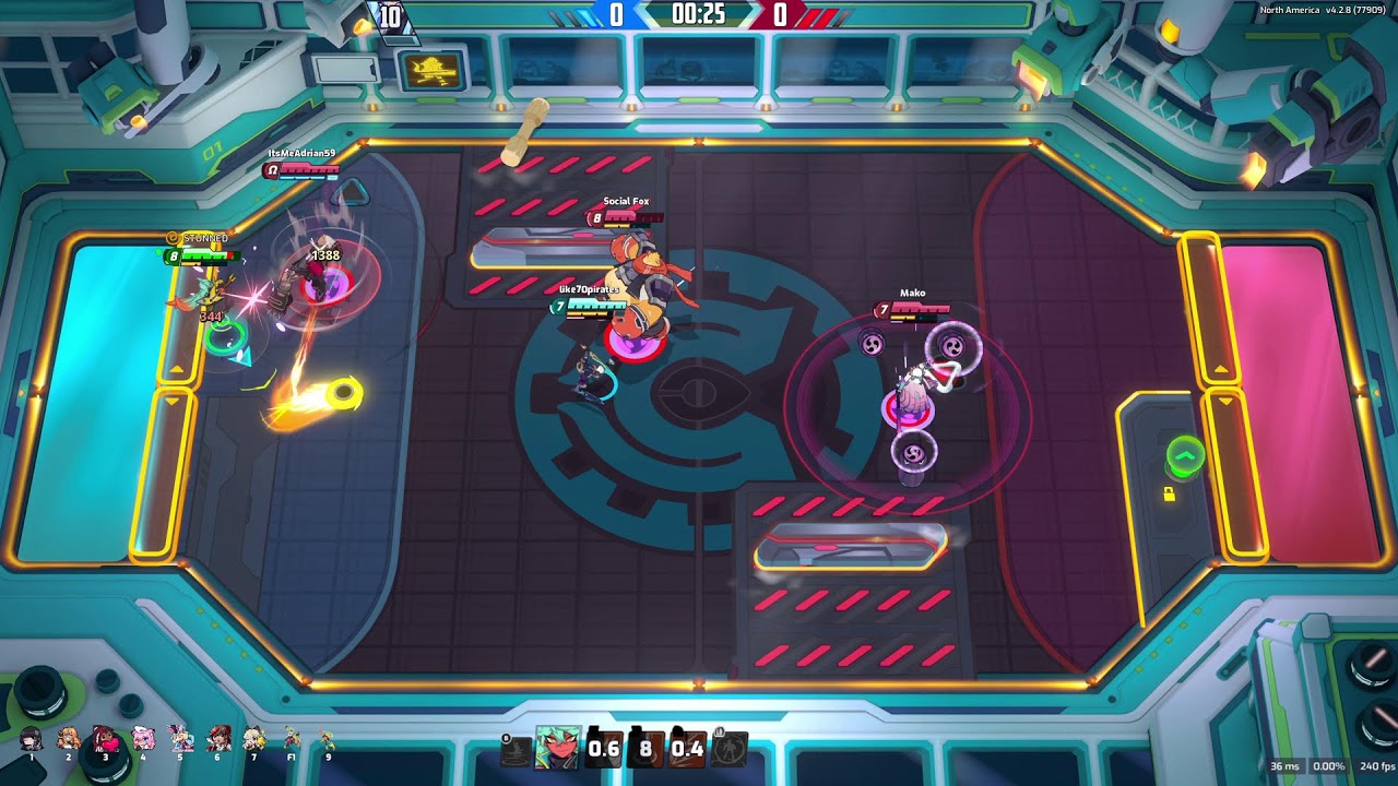 Omega Strikers Rigged Customs for OSAS practice