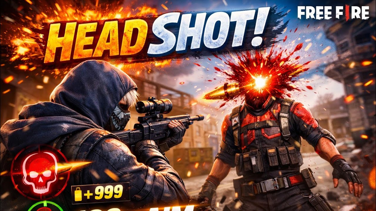 GROZA X GUN 🔥 ONE TAP HEADSHOT KING 👑 | CS Ranked Free Fire 😱