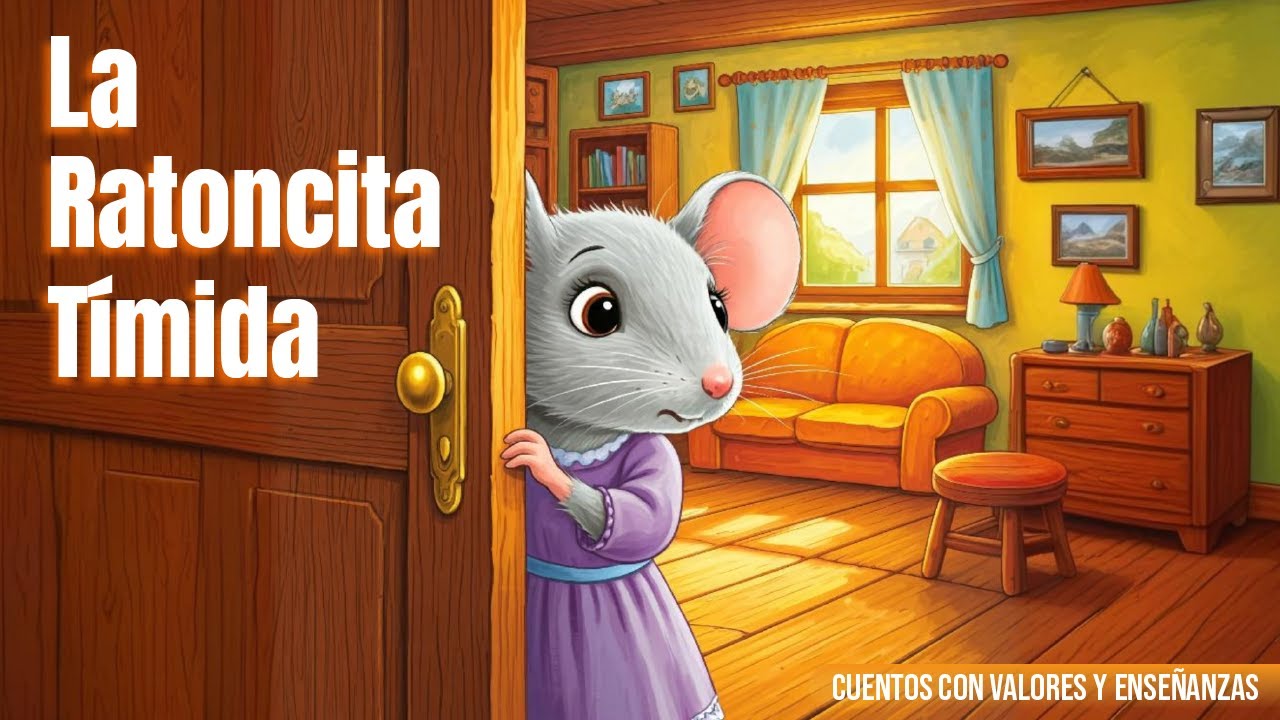 La Ratoncita Tímida: Un Cuento Infantil Sobre Superar Miedos
