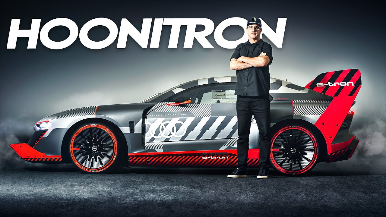 Gymkhana Goes Electric with the Audi S1 e-Tron Quattro Hoonitron!