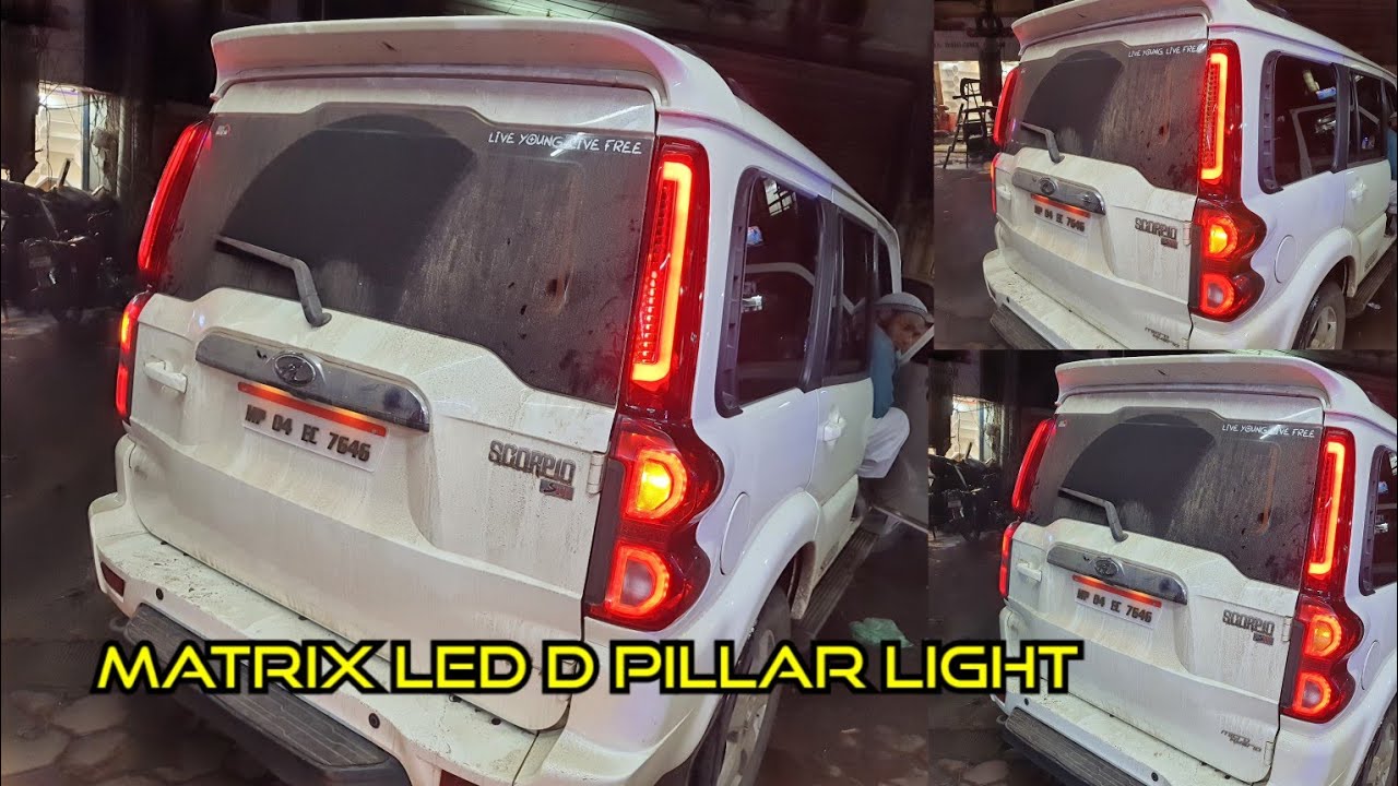 Mahindra 2022 new Scorpio s11 Matrix LED D pillar 04 Bhopal