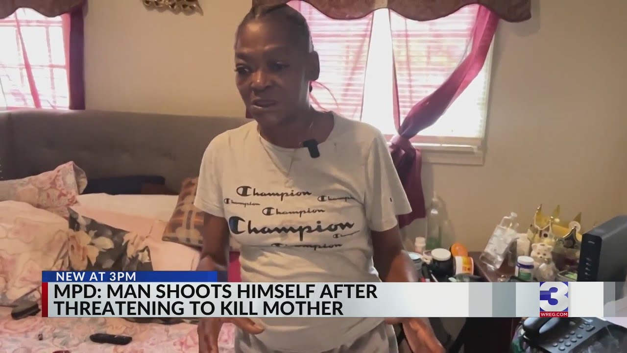 'I love you,' says mother to son who was shot allegedly trying to kill her