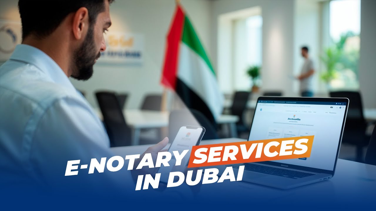 E-notary Services in Dubai || How to use UAE PASS App ? || How to e-notarize a document?