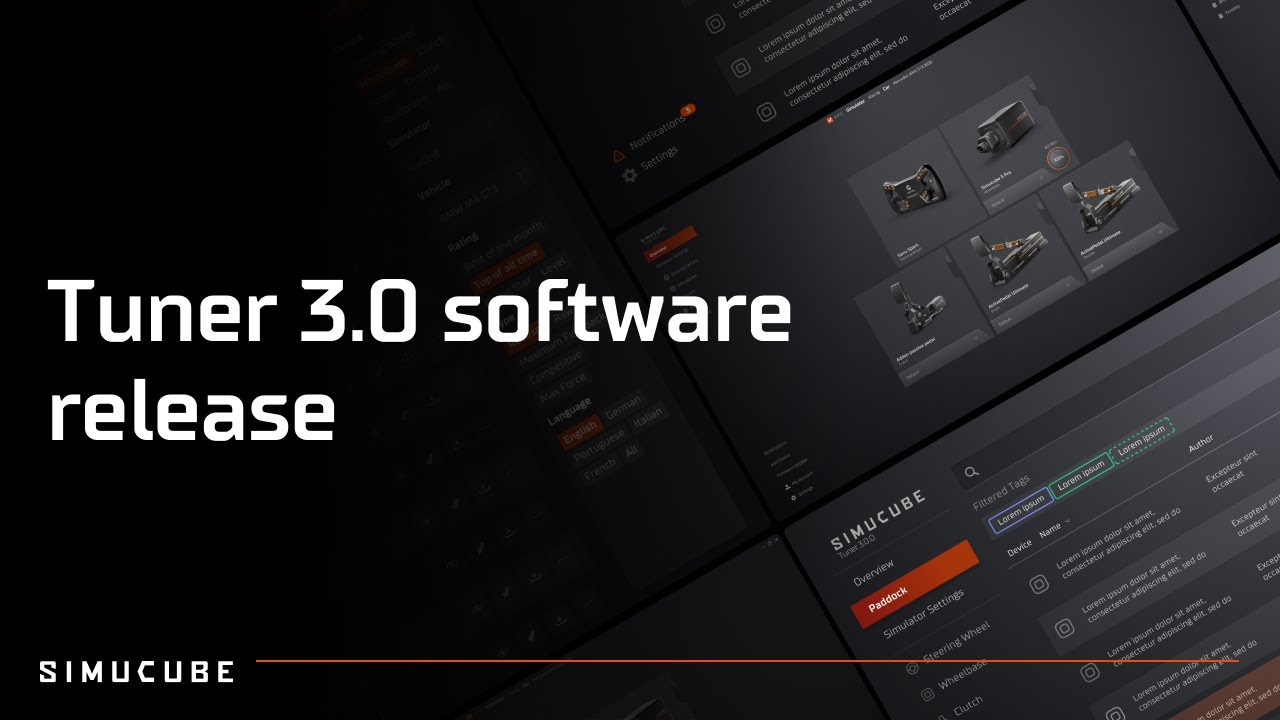 Simucube Tuner 3.0 | The evolution of sim racing software | Official Release