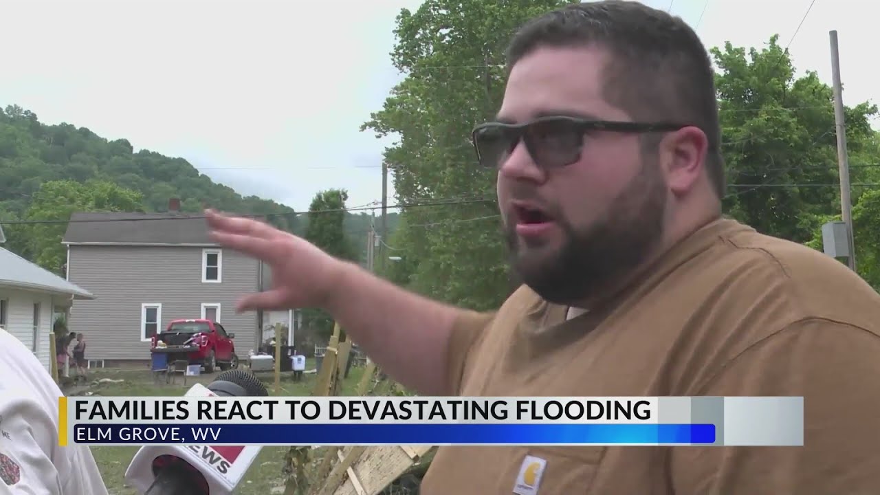 Families React to Dangerous Flooding throughout Wheeling and Surrounding Area