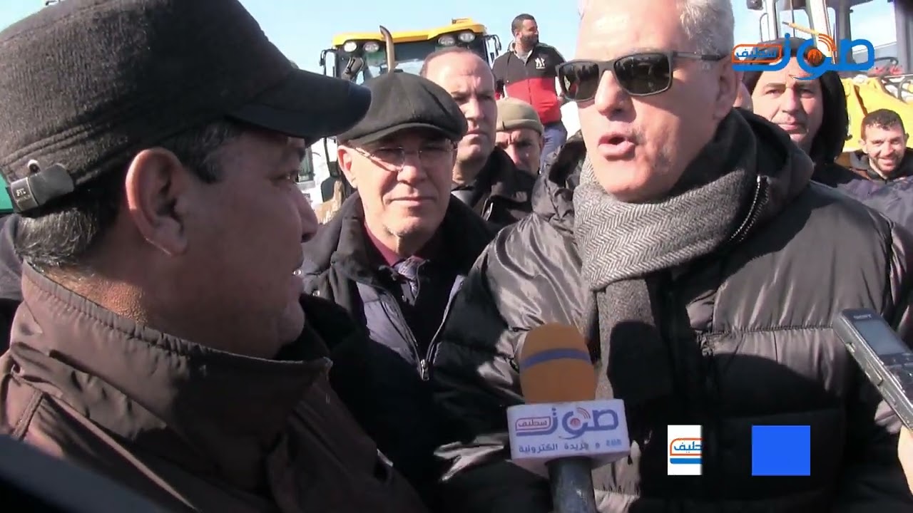 والي سطيف يزور بابور بعد السقوط الكثيف للثلوج على المنطقة
