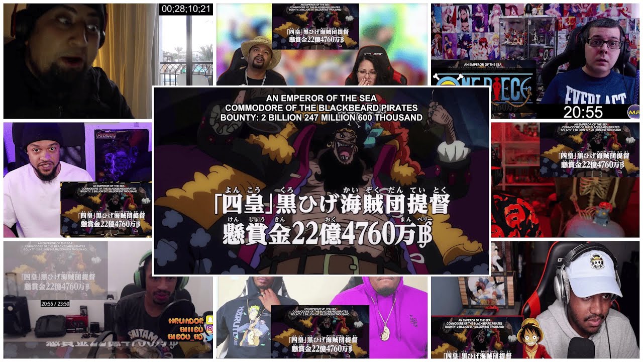 One Piece Episode 917 | Reaction Mashup