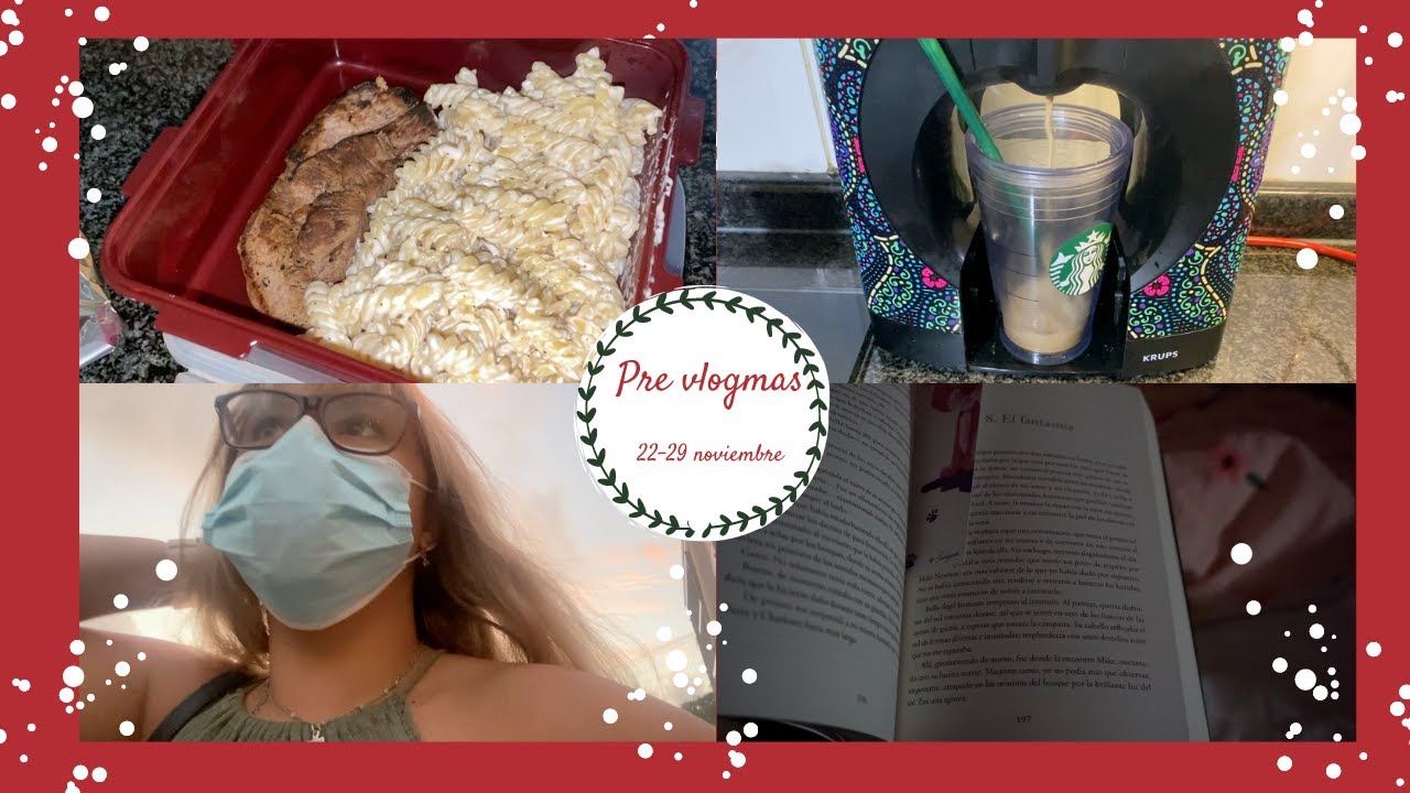 PRE VLOGMAS🎄 | ¿Qué como en una semana? Mucho trabajo y clases🤯📚| LetiihCullen♡;