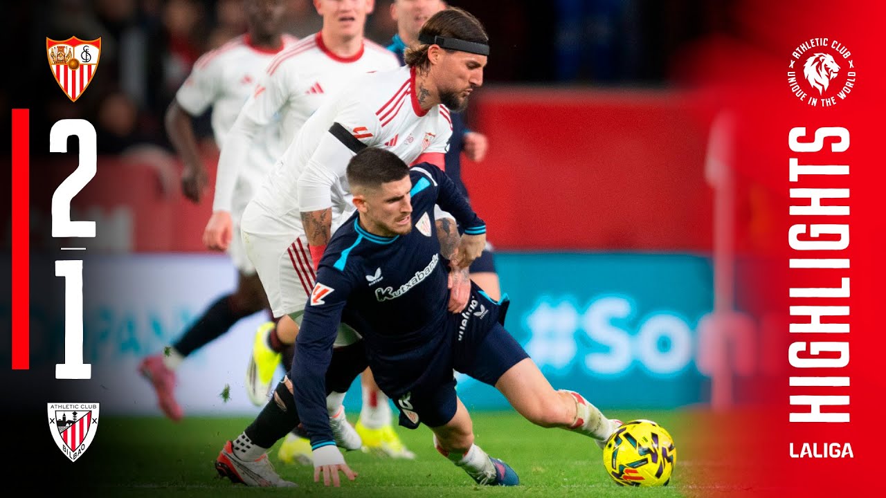 HIGHLIGHTS | Sevilla FC 2-1 Athletic Club | LaLiga EA Sports 2025/26 MD21