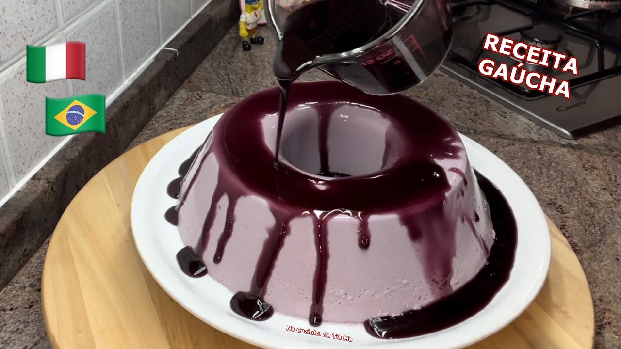 Pudim de vinho receita gaúcha