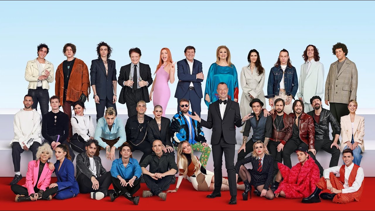 Backstage copertina Sorrisi Sanremo 2022
