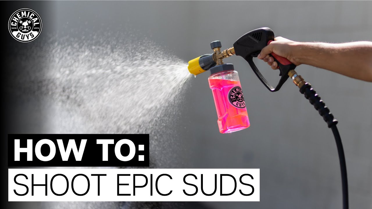 NEW PRODUCT How To Shoot Epic Suds! TORQ Big Mouth Max Release Foam Cannon - Chemical Guys