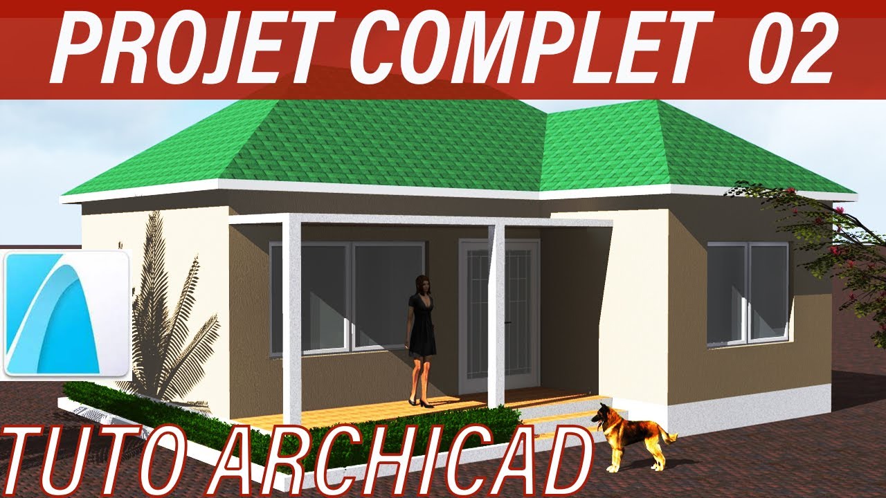 TUTORIEL ARCHICAD EN FRANCAIS [Projet complet 02]