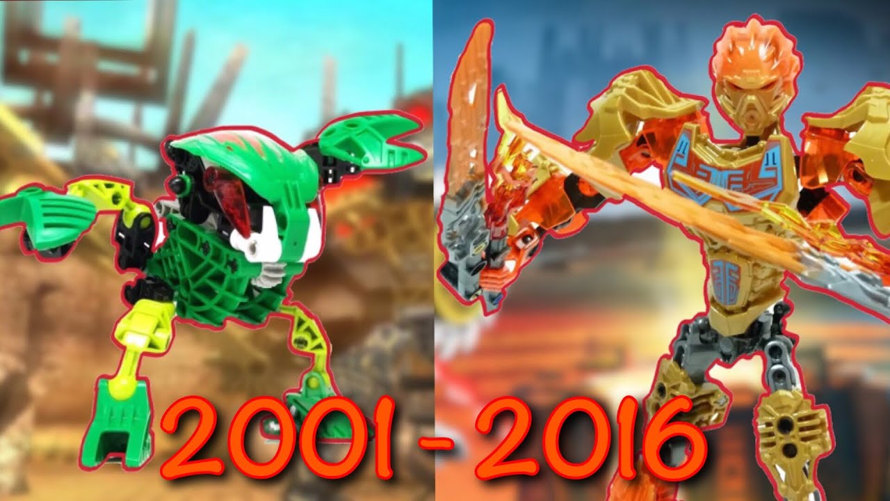ВСЯ РЕКЛАМА ЛЕГО БИОНИКЛ 2001 - 2016 / ALL LEGO BIONICLE COMMERCIAL 2001 - 2016 (Часть 1)
