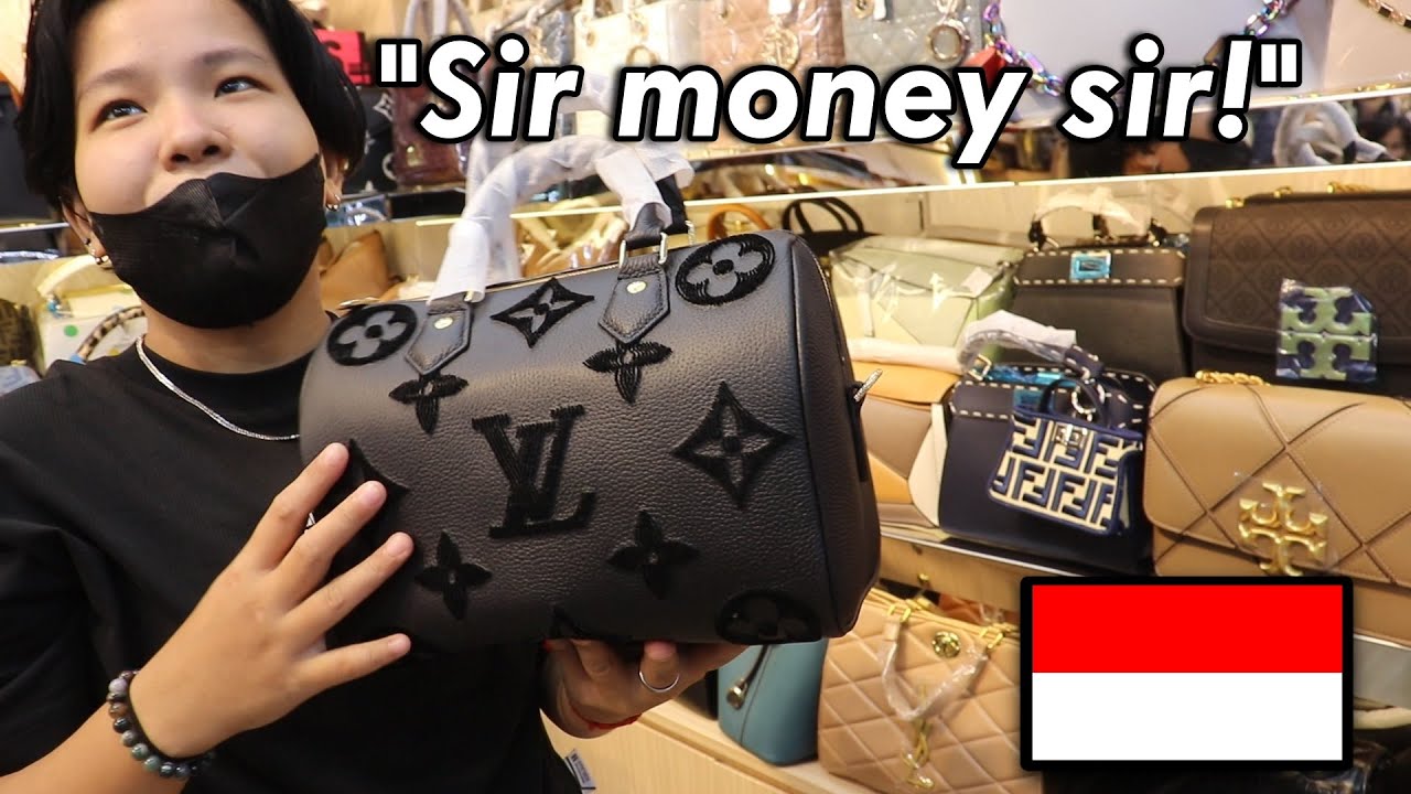 100$ Shopping Spree In Jakarta's Best Fake Market 🇮🇩